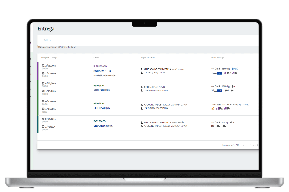 Pronto será obligatorio utilizar e-CMR para el transporte de mercancías.  
Le proporcionamos un software fácil de usar que puede integrarse en su ERP; 
No necesitarás salir de tu zona de confort para usarlo.